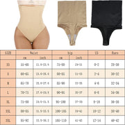 KacyBelle Seamless Thong Shaper: High-Waist, Firm Control, Invisible Look