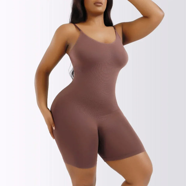 KacyBelle All-Sculpting Bodysuit: Breathable Comfort, Tummy to Thigh Smoothing