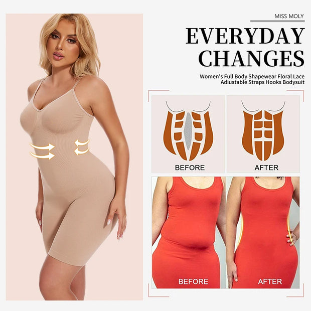 KacyBelle All-in-One Bodysuit: Tummy, Butt & Thigh Sculpting