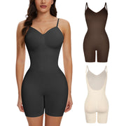 KacyBelle All-in-One Bodysuit: Tummy Control, Open Crotch & Seamless Comfort