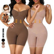 KacyBelle Full Body Shaper: Seamless Bodysuit, Tummy Control & Lift