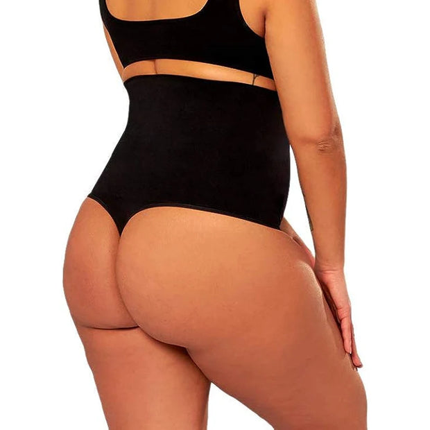 KacyBelle High-Waisted Thong Shaper: Tummy Control, Thong Comfort, All-Day Wear